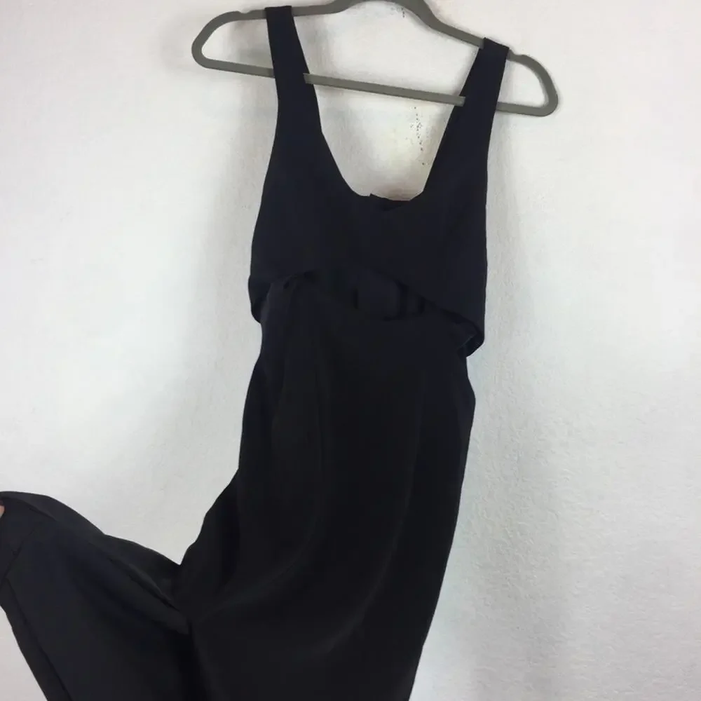 Stylestalker Maya Black Midi Dress Medium Bodycon Cut Out Party Cocktail - Picture 9 of 12